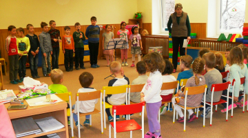 Vystoupení v MŠ Pokřikov
